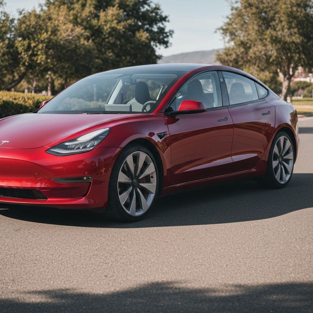 Tesla Model 3 2024 electric vehicle